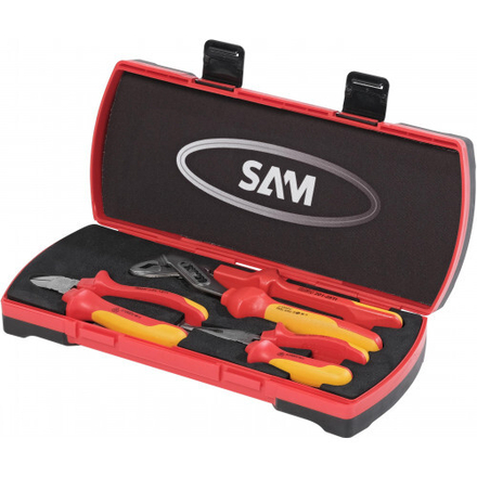 JEU DE 3 PINCES ISOLÉES 1000V SAM OUTILLAGE - 237J3TI