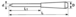 TOURNEVIS DE PRECISION 6 PANS CREUX 3 MM SAM OUTILLAGE - 276HM3