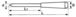 TOURNEVIS DE PRECISION PHILLIPS N°1 SAM OUTILLAGE - 276PH1