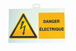 PANCARTE DÂ'INFORMATION DE DANGER ÉLECTRIQUE SAM OUTILLAGE - 2862