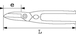 CISAILLE UNIVERSELLE LAMES EFFILEES TOLE 16/10 SAM OUTILLAGE - 33330