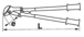 CISAILLE A DEUX MAINS PASSEFRANC ARTICULEE SAM OUTILLAGE - 35063