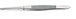 Brucelle droite 165 mm + clip SAM OUTILLAGE - 3653FME