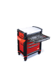COMPOSITION DE 300 OUTILS SAM OUTILLAGE EN MODULE MOUSSE AVEC SERVANTE CONFORT - 416300PM