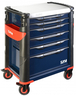 Servante 41 - 6 tiroirs - bleue - plateau inox SAM OUTILLAGE - 416HB