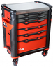 Servante 41 - 6 tiroirs - securite anti-effraction - rouge SAM OUTILLAGE - 416SAF