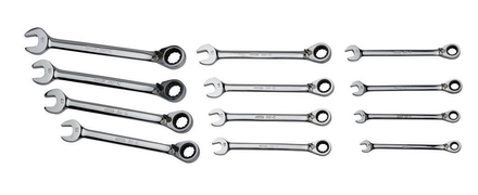 JEU 11 CLES MIXTES A CLIQUET EN MM SAM OUTILLAGE - 50CJ11