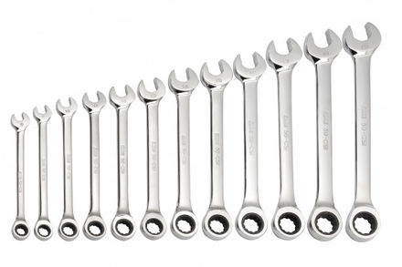 Jeu de 12 cles mixtes a cliquet en mm SAM OUTILLAGE - 50CSIJ12