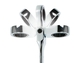 CLE MIXTE A CLIQUET ARTICULEE DE 15 SAM OUTILLAGE - 50CT15