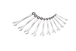 JEU DE 11 CLES MIXTES SAM OUTILLAGE - 50NJ11