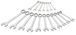 JEU 18 CLES MIXTES SAM OUTILLAGE - 51AJ18