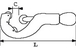 COUPE TUBE POUR ACIER ET FER 10 A 60 MM SAM OUTILLAGE - 62016