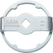 CLE COIFFE DIAMETRE 96,4MM 6 PANS SAM OUTILLAGE - 628C12