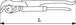 CLE SERRE-TUBE MODELE SUEDOIS 45° 10' SAM OUTILLAGE - 63410