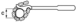 CLE SERRE-TUBES A CHAINE MANCHE LONG 44' SAM OUTILLAGE - 63944