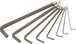 ANNEAU 8 CLES MALES LONGUES EN POUCE SAM OUTILLAGE - 63AN8A