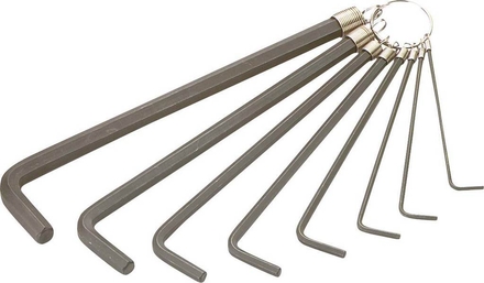 ANNEAU 8 CLES MALES LONGUES SAM OUTILLAGE - 63AN8