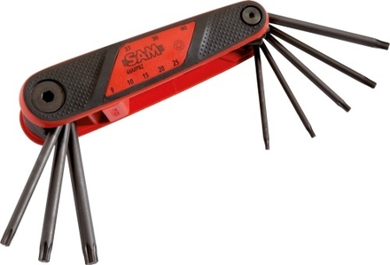 MONTURE 8 CLES MALES SAM OUTILLAGE TORX 8 A 40 - 66-MP8