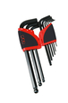Ratelier de 9 cles males de 2,5 a 10 mm + clip SAM OUTILLAGE - 67AR9AFME