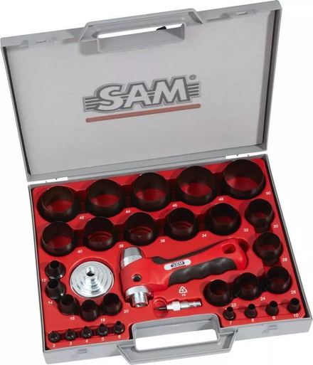 COFFRET DECOUPE JOINT AVEC POIGNEE AMORTISSEUR SAM OUTILLAGE - 694C32N