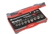 COFFRET SAM OUTILLAGE DE DOUILLES 6 PANS 1/2' ET ACCESSOIRES 28 OUTILS -75-SH28