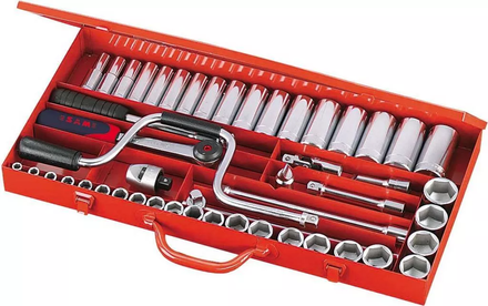 COFFRET 49 OUTILS 1/2' SAM OUTILLAGE - 75SH49A