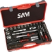 COFFRET 49 OUTILS 1/4' ET 1/2' SAM OUTILLAGE - 75SS49A