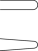 MONTURE DE 18 JAUGES D'EPAISSEUR BOUT ARRONDI 0,04-1MM SAM OUTILLAGE - 770R
