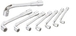 JEU DE 8 CLÉS À PIPE SAM OUTILLAGE DÉBOUCHÉES 6/6 PANS SATINÉE 8 A 24 MM -94-J8
