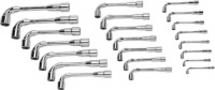 JEU DE 22 CLÉS À PIPE SAM OUTILLAGE DÉBOUCHÉES 6/6 PANS POLIE 8 A 32 MM - 94-SDJ22