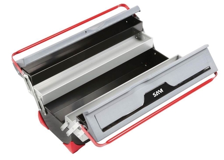 CAISSE A OUTILS 5 CASES SERIE COURTE SAM OUTILLAGE - BOX2