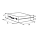 PALETTE DE 12 MALETTES TEXTILE DE 100 OUTILS DE MAINTENANCE SAM OUTILLAGE - CP100NJ12