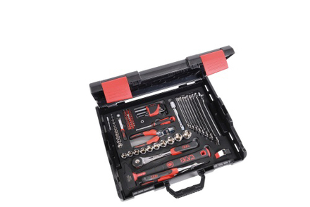 Composition de 80 outils avec caisse de transport SAM OUTILLAGE - CP80BOX