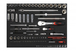 Composition 200 outils en module mousse SAM OUTILLAGE - CPP200PM