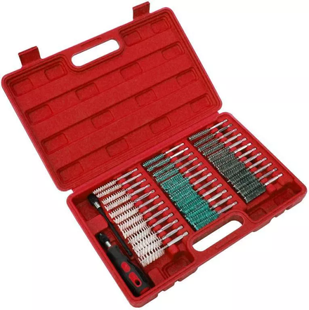 COFFRET DE 36 BROSSES POUR NETTOYAGE SAM OUTILLAGE - DDEBRSET