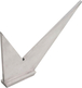 EQUERRE DOUBLE ONGLET A CHAPEAU 150 MM SAM OUTILLAGE - E6150