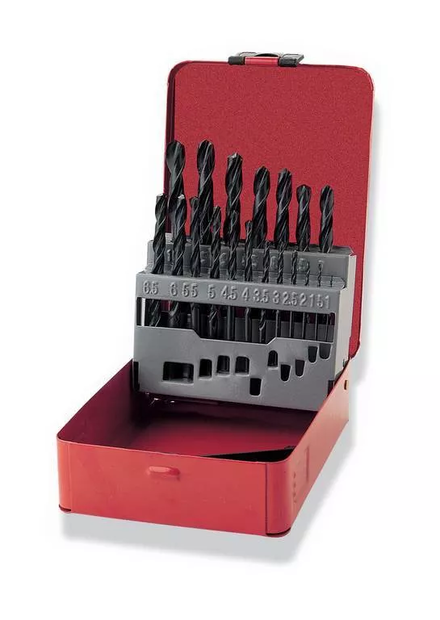 COFFRET DE 19 FORETS A METAUX SAM OUTILLAGE - F1C19