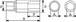DOUILLE 6 PANS LONGUE 3/8 21 MM SAM OUTILLAGE - JHL21