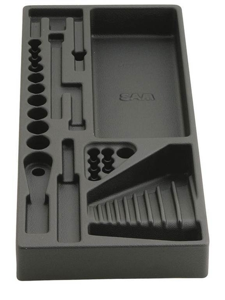 MODULE VIDE POUR DOUILLES ET ACCESSOIRES 1/4 SAM OUTILLAGE - MOD17
