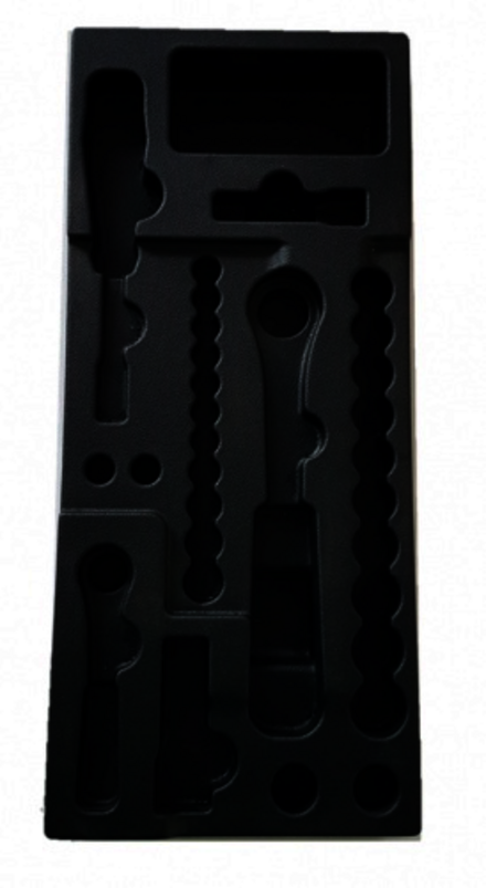 Module abs 1/3 vide pour douilles traversantes 1/2'' 1/4'' SAM OUTILLAGE - MOD48