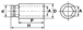 DOUILLE CHOCS LONGUE 3/4 27 MM SAM OUTILLAGE - NC27L