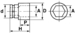 DOUILLE CHOCS 1/4 DE 9 MM SAM OUTILLAGE - NR9