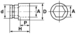 DOUILLE CHOCS 1/2 21 MM SAM OUTILLAGE - NS21