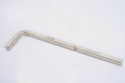 CLE COUDE CARRE DE 6 POUR GALET TENDEUR PSA MOTEUR XU SAM OUTILLAGE - P346254