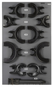 Panneau suspension complet avec outils SAM OUTILLAGE - PANSUSP