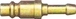 EMBOUT DE 8 MM POUR FLEXIBLE DE 10 MM SAM OUTILLAGE - PN2176