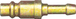 EMBOUT DE 8 MM POUR FLEXIBLE DE 10 MM SAM OUTILLAGE - PN2176