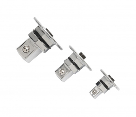 Jeu de 3 adaptateurs pour cles mixtes a cliquet SAM OUTILLAGE - RJS231