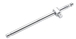 POIGNÉE DE SERRAGE COULISSANTE SAM OUTILLAGE 1/2' S-120