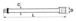 RALLONGE 1/2 250 MM SAM OUTILLAGE - S215FME